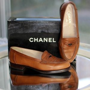 Vintage CHANEL Bulgaro Logo Loafer
